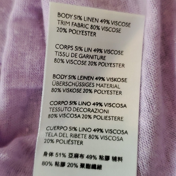 Free People Keep it Casual Tee in Lilac Fields - Picture 13 of 14